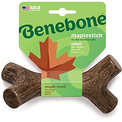 Benefon Benebone Jouet bâton a mâcher pour chien adulte, Taille S, saveur bacon et bois d'érable , durable et résistant