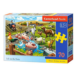 Castorland Puzzle 70 pièces : La vie à la ferme