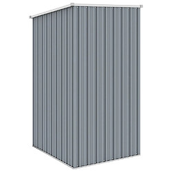 Avis vidaXL Abri de jardin Gris 87x98x159 cm Acier galvanisé