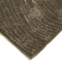 Thedecofactory DEHORS-DEDANS ONDES - Tapis pour intérieur-extérieur brun 160x230