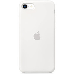 Apple Coque en silicone pour l'iPhone SE (2022 / 2020) - White