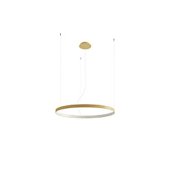 Luminaire Center Suspension LED Rio Aluminium Or