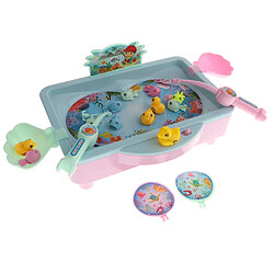 Acheter 22x électrique musical piscine piscine à poissons magnétique pêche bain eau jouet # b