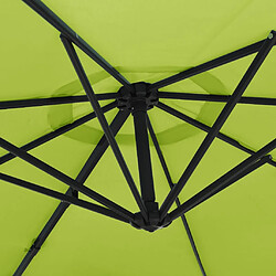 Acheter Helloshop26 Parasol mural d'extérieur 290 cm vert 02_0008700