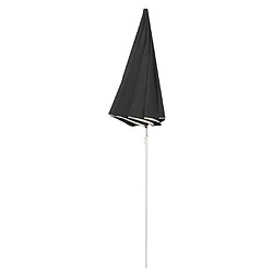 Avis ComfortXL Parasol D'extérieur Avec Mât En Acier Anthracite 180 Cm