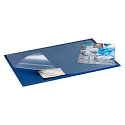 Sous-main Exacompta Clean Safe 38,5 x 58,5 cm bleu