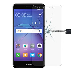 Wewoo Verre trempé pour Huawei Y3 2017 0.3mm 9H Surface Dureté 2.5D Antidéflagrant Plein Écran Film