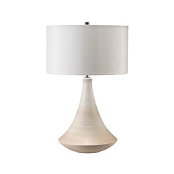 Elstead Lighting Lampe de table Pinner Céramique Crème