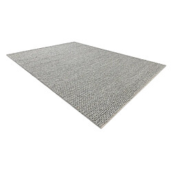 Avis RUGSX Tapis en laine TAHAR 99004G gris - TISSÉ MAIN boucle, uniforme 120x180 cm