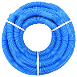 vidaXL Tuyau de piscine Bleu 32 mm 15,4 m