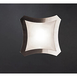 Inspired Plafonnier/Mur 3 Lumières L1/SGU10, Nickel Satiné, Lampes CFL INCLUSES