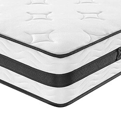 Maison Chic Matelas à ressorts bonnell moyen, Matelas doux pour chambre 90x200 cm -GKD61448 pas cher