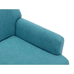 Acheter Vente-Unique Fauteuil en tissu bleu PALMARELO