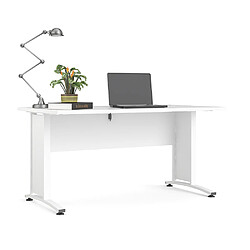 Alter Bureau, couleur blanche, 150 x 74,5 x 80 cm pas cher