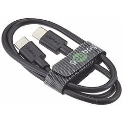 Avis Wentronic goobay - USB-Kabel - USB-C (M) bis USB-C (M) - USB2.0 3 A - 0,5m - Schwarz (66316)