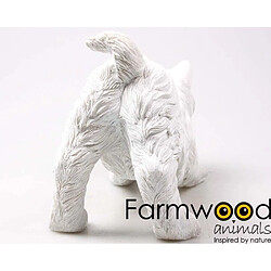 Avis Farmwood Animals Chien west highland en résine 33 x 17 x 23 cm.