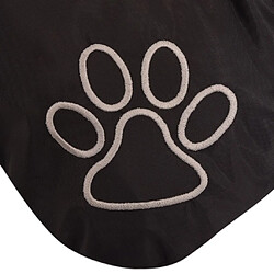 Helloshop26 Matelas pour chiens 90 cm - Noir