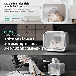 Petkit Airsalon séchoir automatique pour chiens, chats, 60L