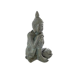 Atmosphera, Createur D'Interieur Bouddha assis genou plié H. 55 cm - Atmosphera