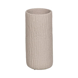 BigBuy Home Vase Gris Céramique 13 x 13 x 28 cm