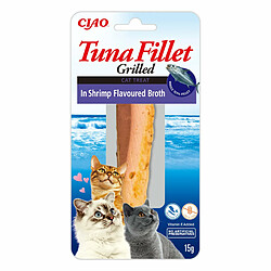 Acheter INABA Friandise pour Chat Filet de Thon et crevette - 15 g