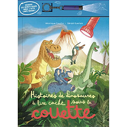 Histoires de dinosaures à lire caché sous la couette