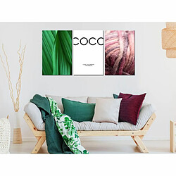 Paris Prix Tableau Imprimé Coco Collection 30 x 60 cm