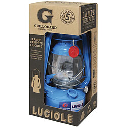 GUILLOUARD DISTRIBUTION Lampe luciole en métal 30 cm bleu ciel.