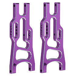 Acheter 1 Paire 1/10 Bras De Suspension Inférieur Arrière En Aluminium Aolly Pour Modèle De Voiture RC Violet