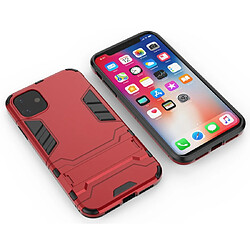 Wewoo Coque Rigide Etui antichoc PC + TPU avec support pour 11 rouge pas cher