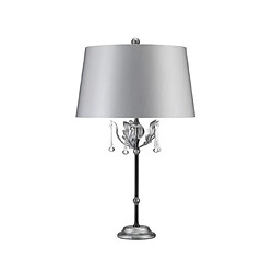 Elstead Lighting Lampe de table Amarilli Argent, Noir