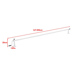 Acheter Enrouleur pour bâche de piscine Oliveti à longueur réglable 147-555 cm [en.casa]