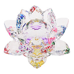 Acheter cristal lotus fleur artisanat presse-papiers verre lotus modèle multicolore