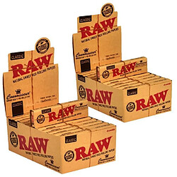 Feuilles Slim Raw avec filtres cartons Par 48