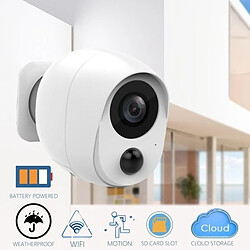 Totalcadeau Camera de surveillance extérieur IP et Wifi 1080P vision de nuit