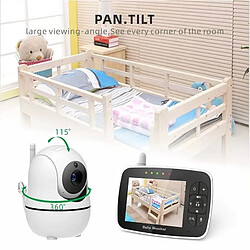 Acheter 3.5 Pouces Bébé Moniteur Sm935e Bébé Moniteur Bébé Moniteur Avec Vision Nocturne Voix Interphone