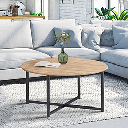 Idmarket Table basse ronde DETROIT