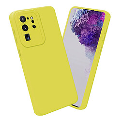 Acheter Cadorabo Coque Samsung Galaxy S20 ULTRA Etui en Jaune