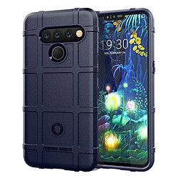 Wewoo Coque Housse TPU antichoc à couverture totale pour LG V50 ThinQ (bleue)