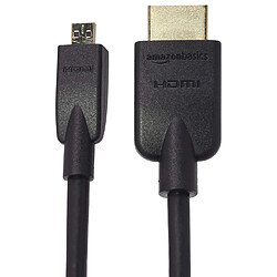 Basics Câble souple micro HDMI vers HDMI de 1,8 m