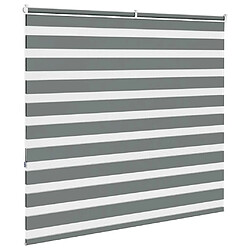 Avis vidaXL Store zèbre gris foncé largeur du tissu 160,9 cm polyester