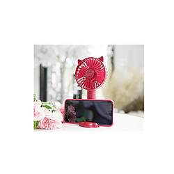 YP Select Veilleuse portable mini ventilateur de poche USB avec support mobile - Rouge 22.5X10.5X4.2cm