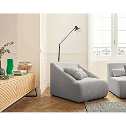 Lisa Design Onyx - fauteuil - en velours côtelé