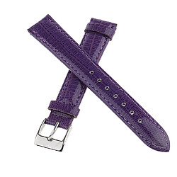 bracelet de montre en cuir 12mm-20mm bracelet pour hommes femmes 20mm violet pas cher