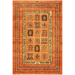 Vidal Tapis de laine 168x113 rouge Kashkuli