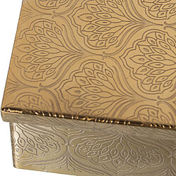 Avis Boîte Décorative Alexandra House Living Multicouleur Bois 19 x 6 x 19 cm