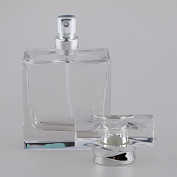 Avis 50ML Bouteille de Voyage Vaporisateur Flacon de Parfum en Verre pour Liquide Lotion