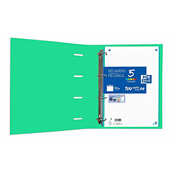 Reliure à anneaux Oxford Touch Europeanbinder Menthe A4