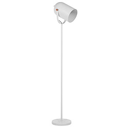 Beliani Lampadaire en métal blanc 156 cm TYRIA