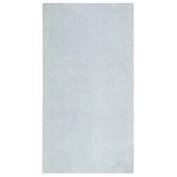 vidaXL Tapis HUARTE à poils courts doux et lavable bleu 80x150 cm